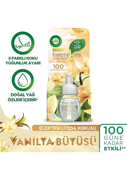 Wick Elektrikli Oda Kokusu Yedek Şişe Vanilya fiyatları