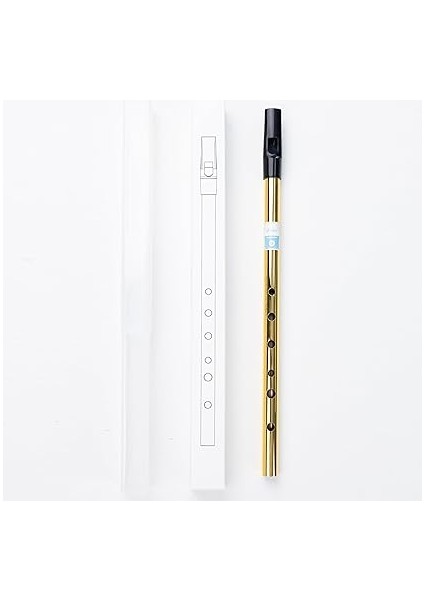 Irlandalı Teneke Düdük Anahtarı Pirinçten Yapılmış Parlak Pirinç Rüzgar Tipi Ses Penny Düdük indirimleri