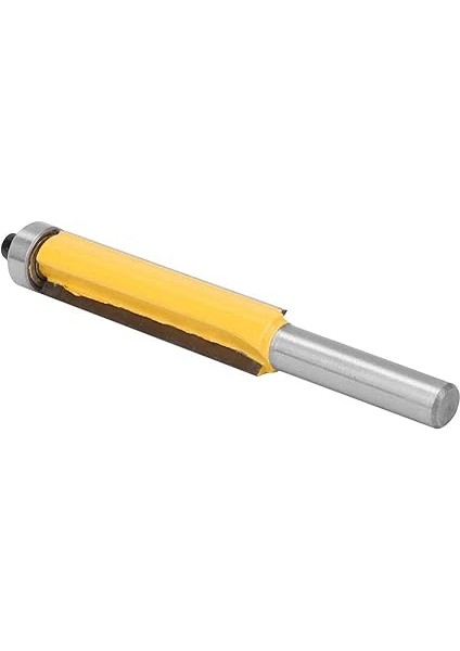 Freze Ucu, Ağaç Işleme Freze Bıçağı, Profesyonel Şaft Freze Ucu, Ağaç Işleme Freze Bıçağı, Rulmanlı Gömme Kesim Ucu 8 mm Kırpma Için (Gri 1) modelleri