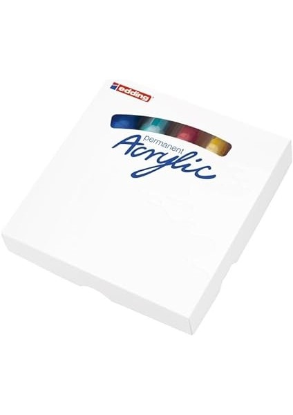 5000 Akrilik Işaretleyici Geniş - Çok Renkli - Akrilik Boya Işaretleyicileri 5'li Paket (Soyut) - 5-10 mm Keski Ucu - Tuval Üzerine Boyama Için Akrilik Işaretleyici, Ahşap fırsatları