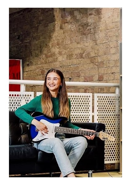 CEG-36BL 8-12 Yaş Çocuklar Için Amfili Full 3/4 36 Inç Elektro Gitar Seti Blue modelleri