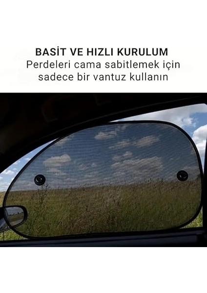 65X38 cm Güneş ve Uv Işın Engelleyici Yan Camlar Için Güneşlik, Görüş Engellemeyen Yan Güneşlik fiyatları