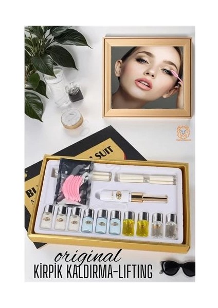Turk 90 Kullanım Kirpik Perma Lifting Kaldırma Seti