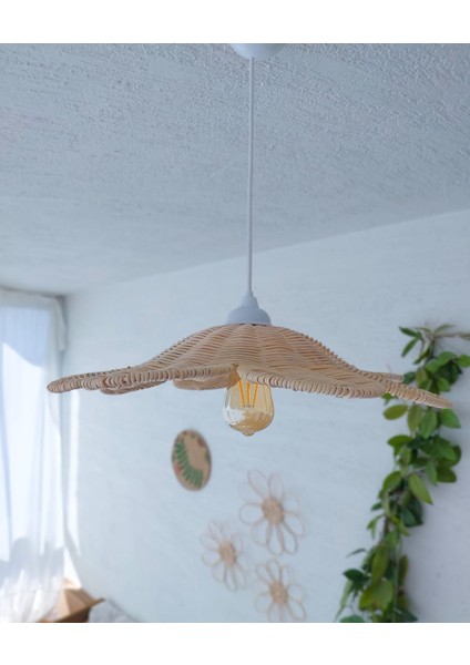 Özel Tasarım Rattan Avize