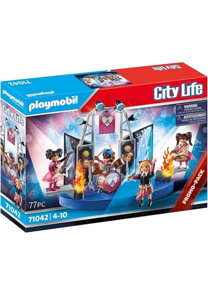 71042 Müzik Grubu Promosyon Paketi, Playmobil Müzik, Rol Yapma, Grup Pratiği, Genç Kız Grubu, Genç Erkek Grubu, Gösteri Zamanı, Oyuncaklar, Figürler, 4 Yaş ve Üzeri Için Uygun Oyun Setleri