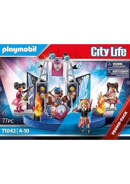71042 Müzik Grubu Promosyon Paketi, Playmobil Müzik, Rol Yapma, Grup Pratiği, Genç Kız Grubu, Genç Erkek Grubu, Gösteri Zamanı, Oyuncaklar, Figürler, 4 Yaş ve Üzeri Için Uygun Oyun Setleri fiyatları