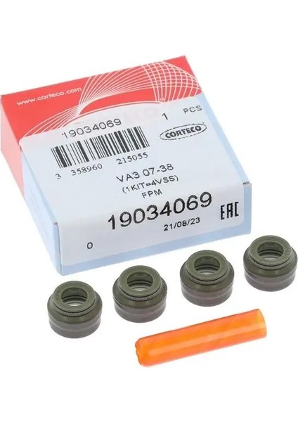 19034069 Supap Lastigi A0000534158 A0000534258 A0000534358