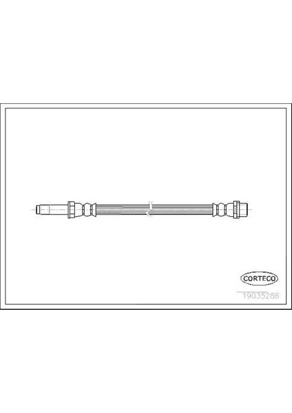 19035286 Fren Hortumu Arka A9064280935