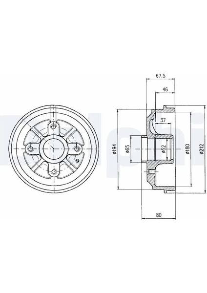 BF324 Fren Kampanasi 424735 424744 95659622
