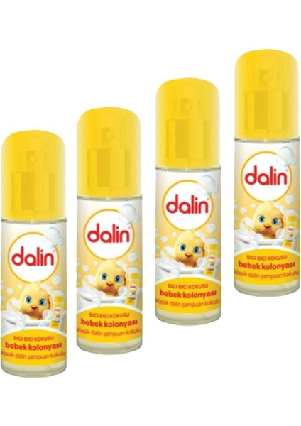 Asfstore Dalin Bıcı Bıcı Kolonya 100 ml 4 Adet
