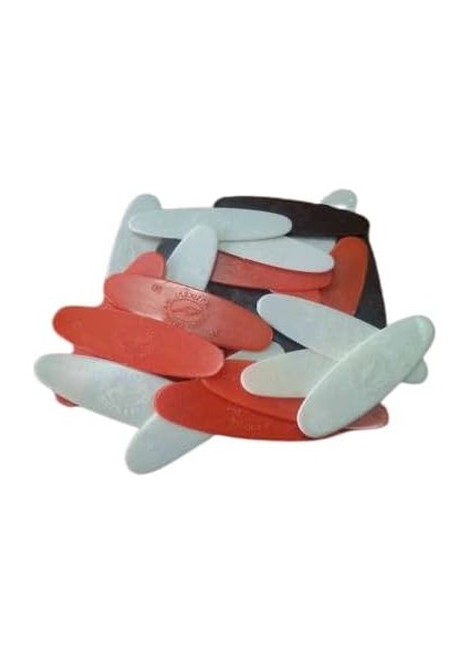 Erzincan EES1001-2 Saz Mızrabı Bağlama Tezene 100 Adet 1-2 Numara