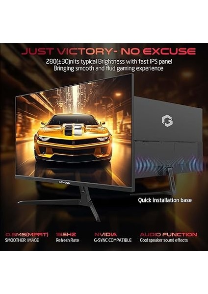 GOAE27QHD165IPS Pro 27" Qhd, 165Hz, Mprt 0.5ms, Ps5 Destekli, Hızlı IPS Siyah Oyuncu Monitörü modelleri