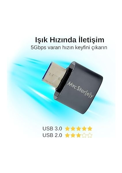 Type-C Dönüştürücü USB 3.0 Thunderbolt 3 Dönüştürücü Hafif Cep Tipi indirimleri