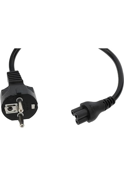 1 Adet Power Cable Güç Kablosu Güç Kablosu 1m 3 Pin Kutuplu Hp Lenovo Asus Acer Laptop Şarj Cihazı Tv Yazıcı Projektör Ekran Koruyucu Kontak Şarj Kablosu Yonca Yaprağı Fiş fiyatları