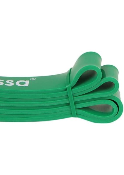 Latex Güç Bandi 32 mm Sert (208CM x 3,5 x 32MM) Yeşil modelleri