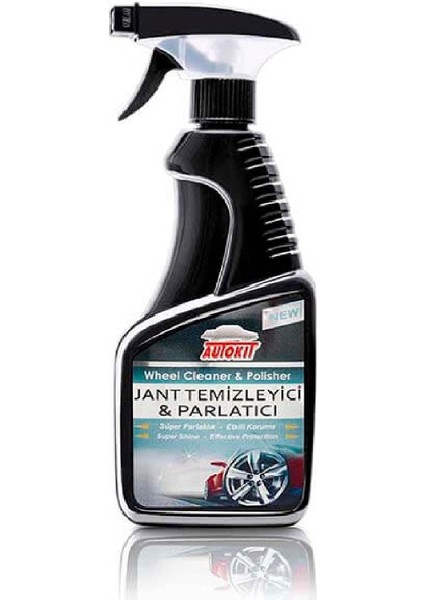 Lastik Jant Tampon Temizleyici ve Parlatıcı Süngerli Set 3 Parça Bakım Seti