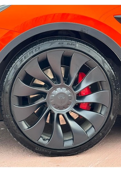 Tesla Uberturbine 21'' Siyah Jant Koruyucu 4 Kutu