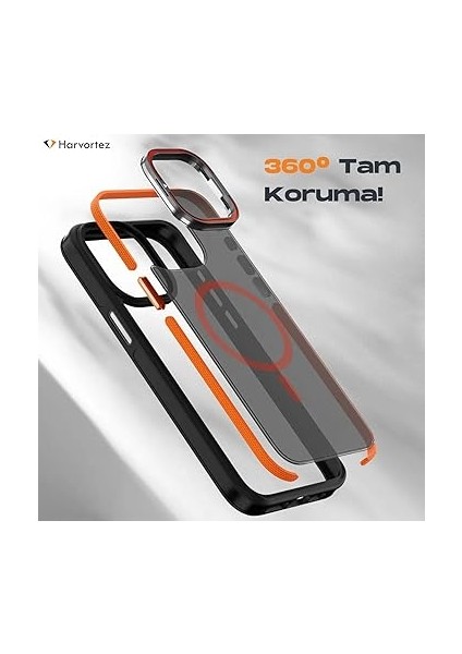 iPhone 14 Pro Max, Magsafe Uyumlu Güçlü Manyetik Kılıf, Ayarlı Stand, Mat Kapak, Alüminyum Tuşlar ile Gerçekçi His, Yükseltilmiş Köşe ve Kamera Koruması, Kaymaz Yan Şeritler (Derin Mor) indirimleri