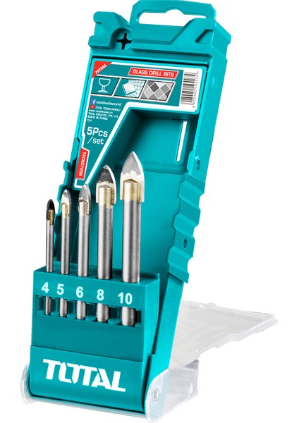 5 Prç Cam Delme Matkap Uç Seti modelleri