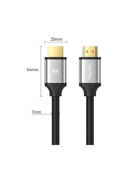 4K 60Hz 18GBPS Hdr Arc Hdcp HDMI 2.0 Kablo 2 Metre indirimleri