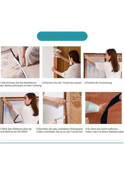 Mıknatıslı Sineklik, Kapı Sinekliği, Böcek Koruması, 95 x 210 Cm, Mıknatıslı Perde, Balkon, Kiler ve Teras Kapısı Için Idealdir, Delmeden Kolayca Yapıştırılabilir, Kısaltılamaz (80 x 210) fırsatları