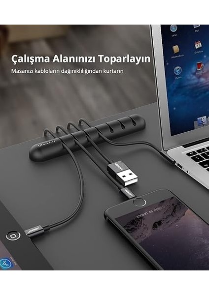 Kendinden Yapışkanlı 7'li Kablo Tutucu fiyatları