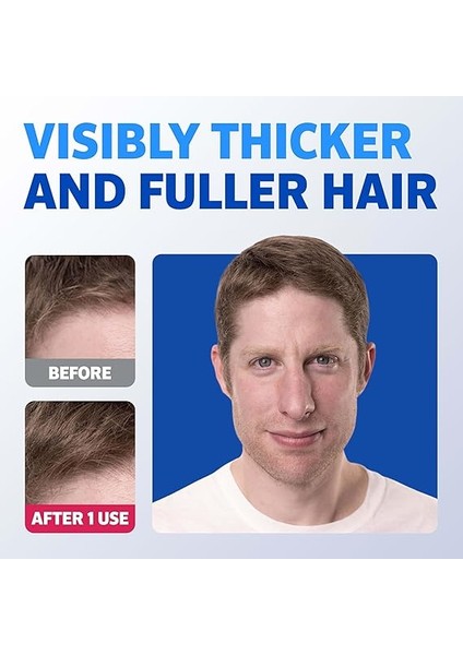 Erkek Kalınlaştırıcı 2'si 1 Arada Şampuan + Saç Kremi, Biberiye Yağı Içeren Saç Kalınlaştırıcı Şampuan ve Saç Kremi, Keratin ve Sitrik Asit Saçları Görünür Şekilde Daha Kalın Bırakır, modelleri