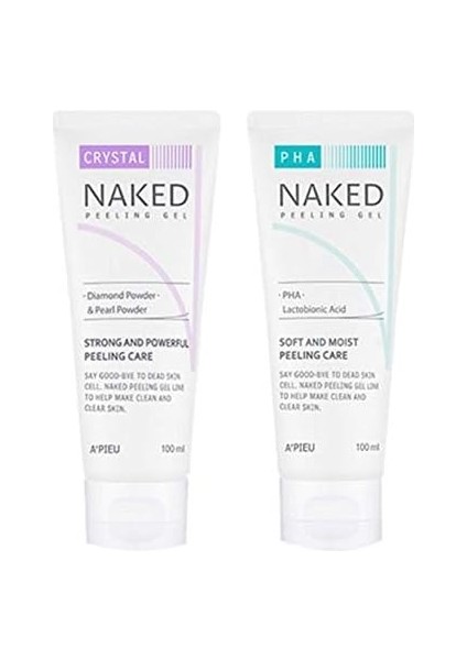 Elmas Tozu Içeren Arındırıcı Peeling Jel 100ML A'pıeu Naked Peeling Gel (Crystal) modelleri