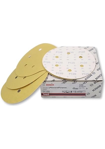 C450 150 mm 120 Kum 6 Delikli Boschone Zımpara fiyatları