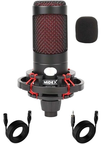 Cxn-30 Condenser +48V Stüdyo Ses Kayıt Mikrofonu