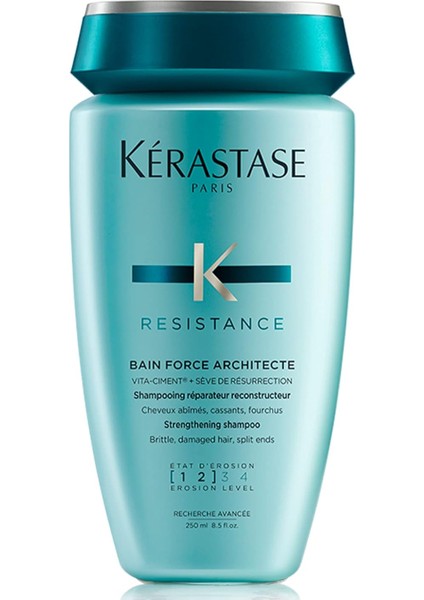 Resistance Bain De Force Architecte Yıpranmış Saçlar Için Kuvvet Banyosu