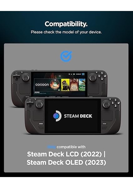 Steam Deck Kılıf Rugged Armor Black - ACS03730 fiyatları
