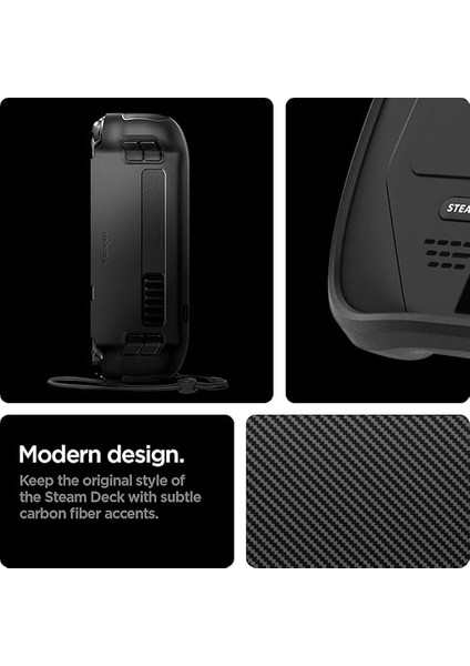 Steam Deck Kılıf Rugged Armor Black - ACS03730 modelleri