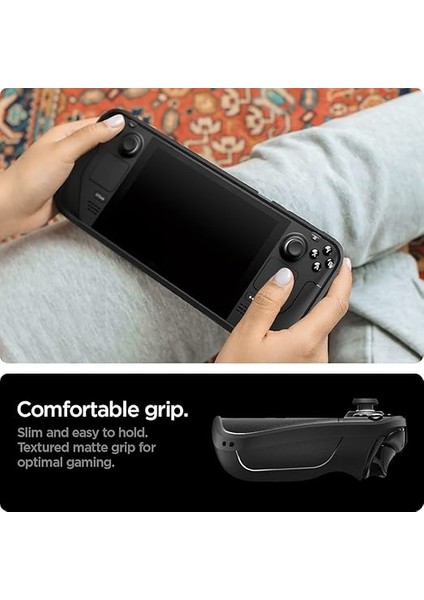 Steam Deck Kılıf Rugged Armor Black - ACS03730 fırsatları