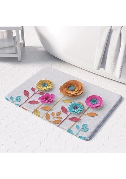Mikrofiber Banyo Paspası, Kaymaz Taban, Makinede Yıkanabilir, Çok Amaçlı Halı (141_BPSM, 2'li Takım) fiyatları