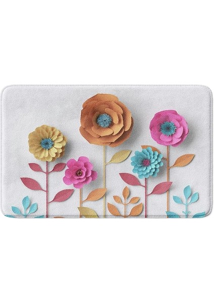 Mikrofiber Banyo Paspası, Kaymaz Taban, Makinede Yıkanabilir, Çok Amaçlı Halı (141_BPSM, 2'li Takım) fırsatları