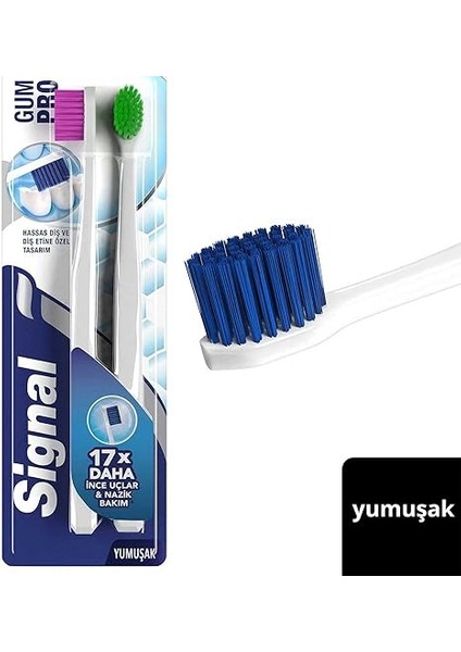 Nazik Diş Eti Bakımı 2'li Yumuşak Diş Fırçası fiyatları