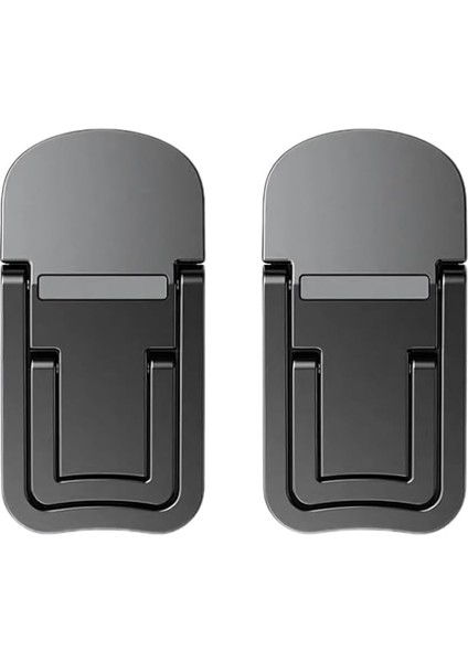 2 Adet Yapışkanlı Katlanılabilir 2 Kademe Yükseklik Ayarlı Laptop Standı Laptop Stand Ayağı