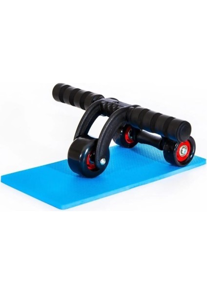 4 Tekerlekli Ab Wheel Mekik Aleti – Diz Matı Dahil Karın Kası ve Core Egzersiz Aleti CKS-452 modelleri