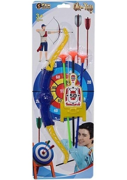 Oyuncak E3051 Kartela Ok Yay Set
