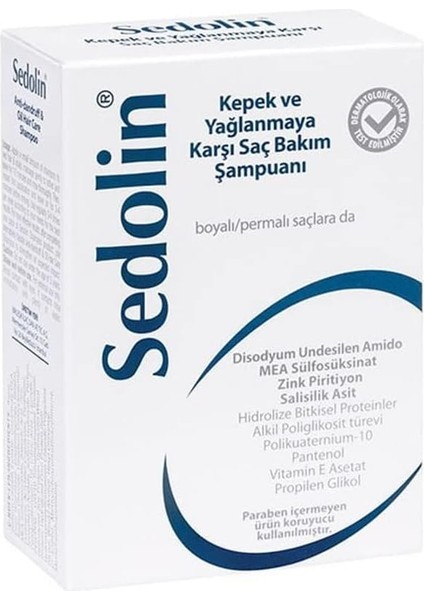 Sedolin Kepek ve Yağlanmaya Karşı Saç Bakım Şampuanı 150 ml