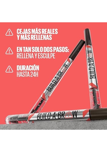 New York Build A Brow 2in1 Kaş Kalemi ve Jeli Soft Brown modelleri