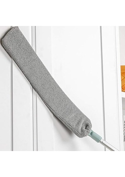 Sihirli Mikrofiber Başlıklı Girintili Yüzey Dip Köşe Raf Temizleme Mopu Toz Alma Fırçası fırsatları