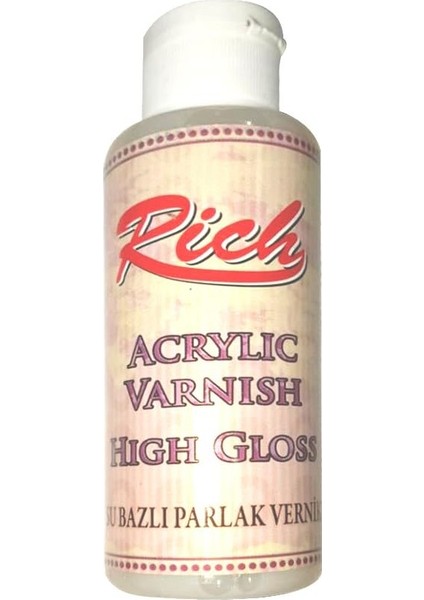 Su Bazlı Parlak Vernik 130CC