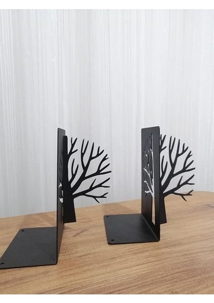 Dekoratif Hayat Ağacı Metal Kitap Tutucu 2'li Paket fırsatları