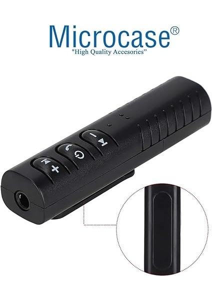 ARS-WR05 Şarjlı Araç Aux Bluetooth Adaptör Müzik Çalar Aux Girişli Araç Kiti - AL4647 indirimleri