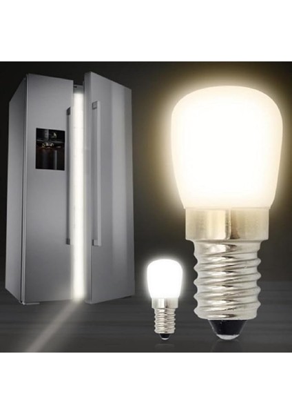 CT-4261G 2W Buzdolabı Ampulü E14 220V, Gün Işığı