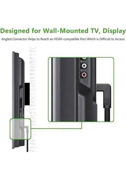 PX-4667 HDMI Dişi Erkek Uzatma, 1 Metre 90 Derece HDMI Uzatma Kablosu HDMI Uzatma, L Tip HDMI Uzatma, 1 Metre HDMI Uzatma fırsatları