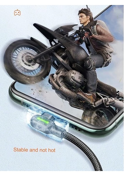 LED 90 Derece Şarj Kablosu Açılı USB Kablosu Açılı Naylon Örgülü Hızlı Şarj Cihazı Veri Senkronizasyon L Şeklinde Kablo Adaptörü iPhone x 8 7 6 Plus Pad Pod (1,8 M) ile Uyumlu indirimleri