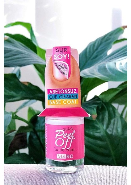 Kozmetik Peel Off Base Coat Oje Çıkarıcı fırsatları